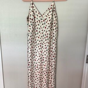 a new day Cream Floral Maxi Dress